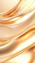 Fototapeta premium Golden Waves of Luxury 
