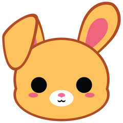Cute Yellow Bunny