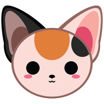 recommend clip art: Cute Calico Sphynx Cat