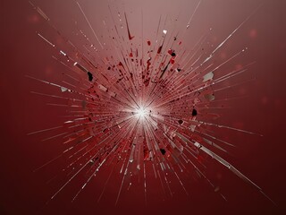 Obraz premium broken glass background,broken glass surface