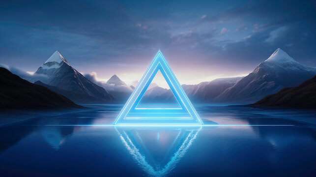 Blue Future Technology Background