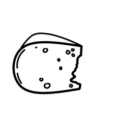 Cheese Doodle hand drawn