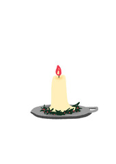 christmas candle