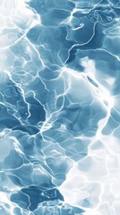 Obraz premium Serene Blue Waves: Minimalist Abstract Background with Shimmering Effect for High-End Wallpaper Design