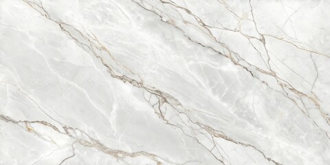 Naklejka premium A Subtle, Delicate Gray Marble Surface With Elegant Golden Veining