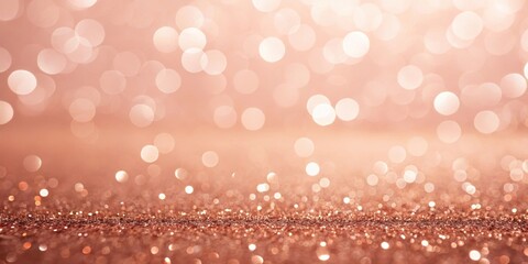 A Festive Abstract Background with Soft Blurry Lights and Sparkling Glitter Texture