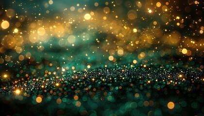 Abstract blur bokeh banner background. 