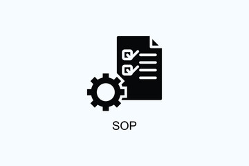 Sop Vector  Or Logo Sign Symbol Illustration