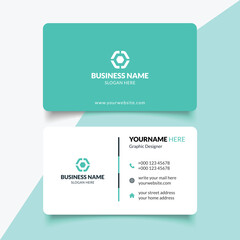 Blue color Corporate Business Card Design