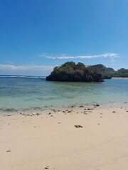 Fototapeta premium beach with sky
