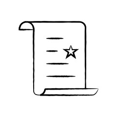 Celebrations & Achievements Icon - certificate