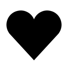 Love icon vector 