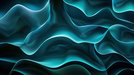 Obraz premium Abstract Blue Waves