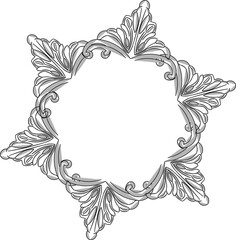 illustration design sketch drawing detail ornament decoration icon logo symbol floral classic