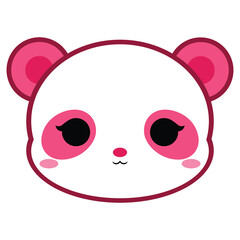 Cute Pink Panda
