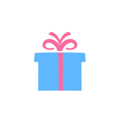 birthday giftbox vector icon