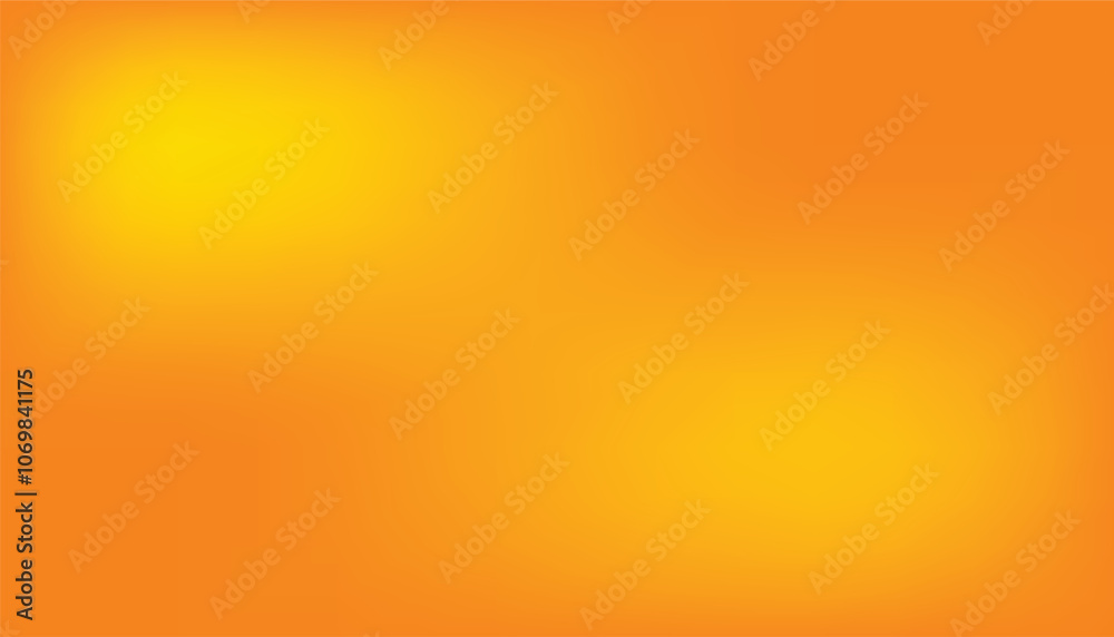 Poster Abstract blurred background in red, orange and yellow tones. orange gradient vector background. fall gradient background. luxury premium orange background. autumn colors theme