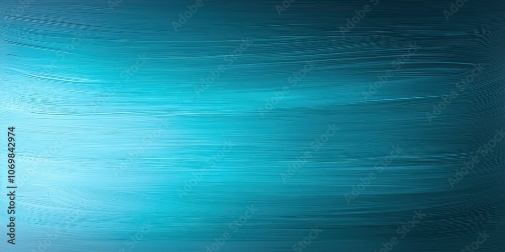 Poster bold gradient from dark teal to jet black, smooth background with minimal texture