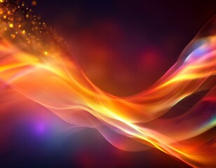 Obraz premium Warm elegant orange abstract background