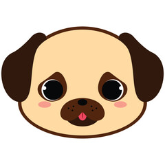Cute Pug