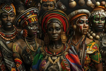 Celebrating diversity and African culture pride during Black History Month.