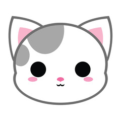 Cute Gray Spotted Cat