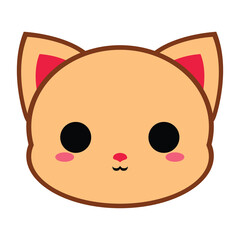 Cute Orange British Short Hair Cat