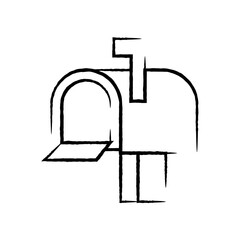 Commercial Establishment Icon - mail box