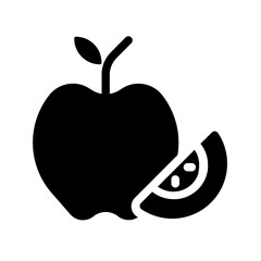 Apple Solid Icon