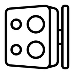 Bridgelux Spotlights Line Icon