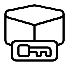 Early Access Key Line Icon