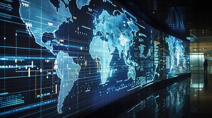 Global Stock Market Data Analysis Display