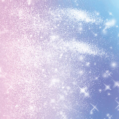 Snowflakes and ice pattern on a light color background. Winter abstract background	