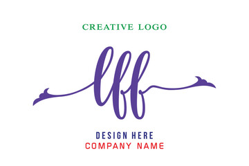LF  lettering logo is simple, easy to understand and authoritative