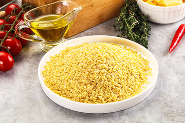 Italian cuisine - dry stelline pasta