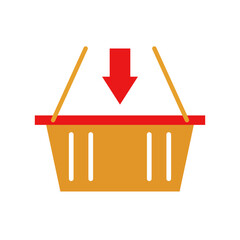 shopping online icon symbol color