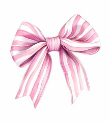 pink ribbon bow