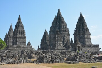 Fototapeta premium プランバナン寺院の風景