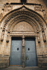 Gothic Cathedral Entrance