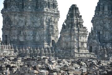 Fototapeta premium プランバナン寺院の風景