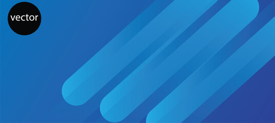 Abstract blue background minimal banner geometric modern design. Diagonal geometric overlay layer.