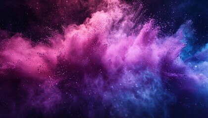 Obraz premium abstract powder splatted background. 