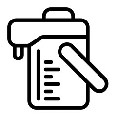 Thermos Line Icon