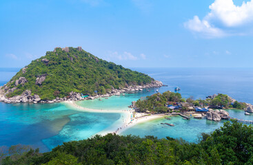 Fototapeta premium The most beautiful viewpoints of Koh Tao, Thailand.