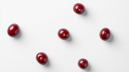 Fresh Acai Berries Arranged on a Clean Surface for Culinary Use Generative AI