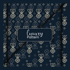 Floral pattern background, flower pattern design