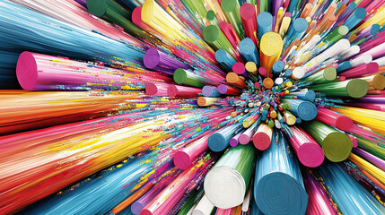 Obraz premium Abstract colorful background