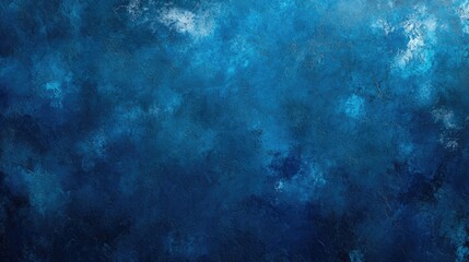 Obraz premium Otherworldly wallpaper with a textured blue raster background creates an abstract idea that inspires creativity. This blue raster background offers ample space for your design needs.