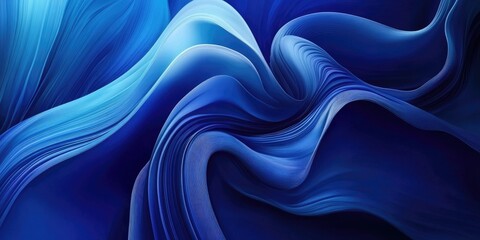 Obraz premium Stylish and vibrant abstract background featuring fluid shapes and curves complemented by blue accents, making it a trendy design choice thats eye catching and unique.