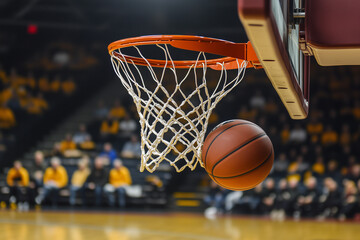 Fototapeta premium Basketball in a hoop 